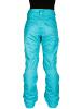 Pantalon de neige turquoise femme